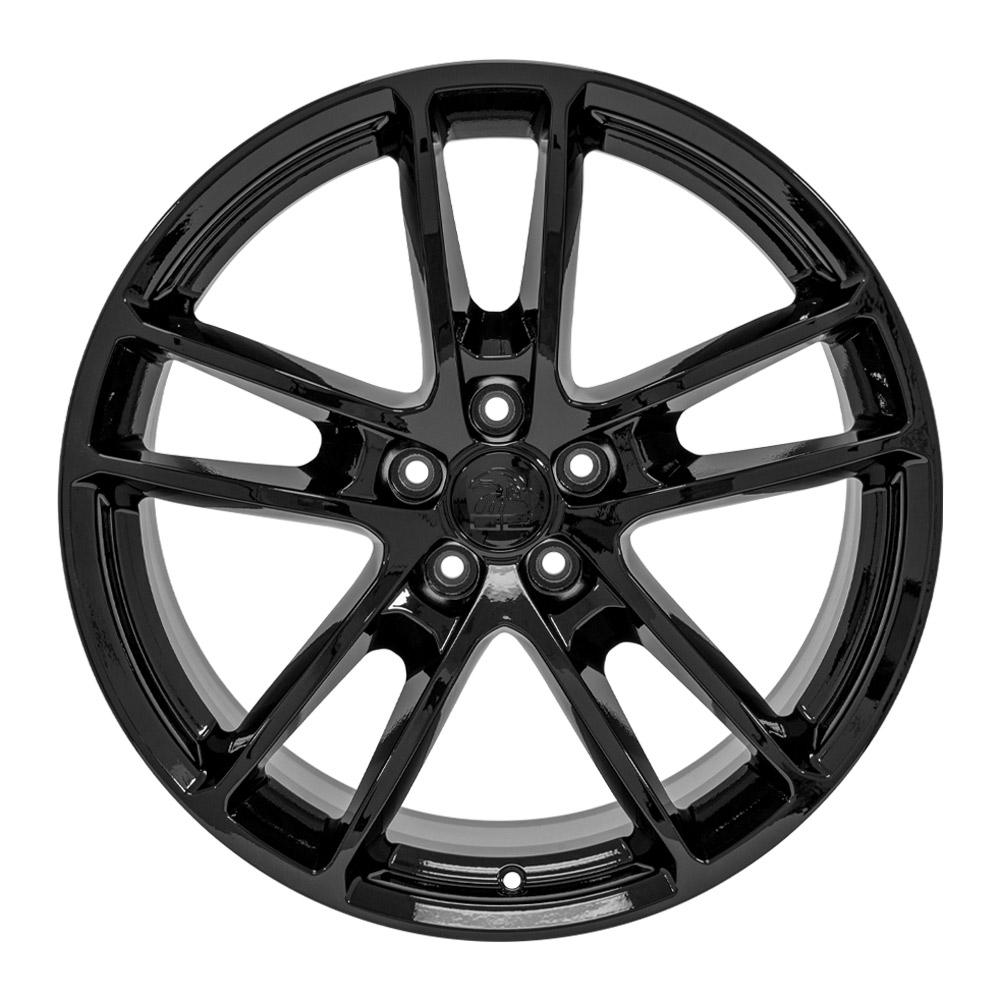 20x9 OE Wheels DG23 Gloss Black Wheel 5x115 (18mm)