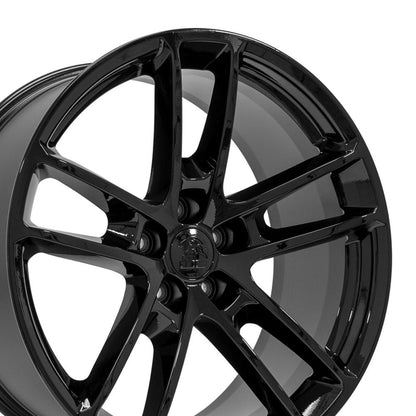 20x9 OE Wheels DG23 Gloss Black Wheel 5x115 (18mm)