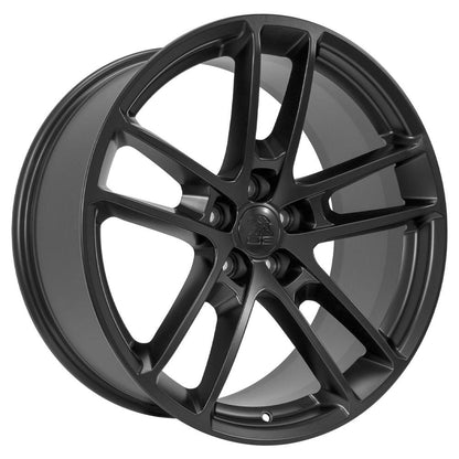 20x9 OE Wheels DG23 Satin Black Wheel 5x115 (18mm)