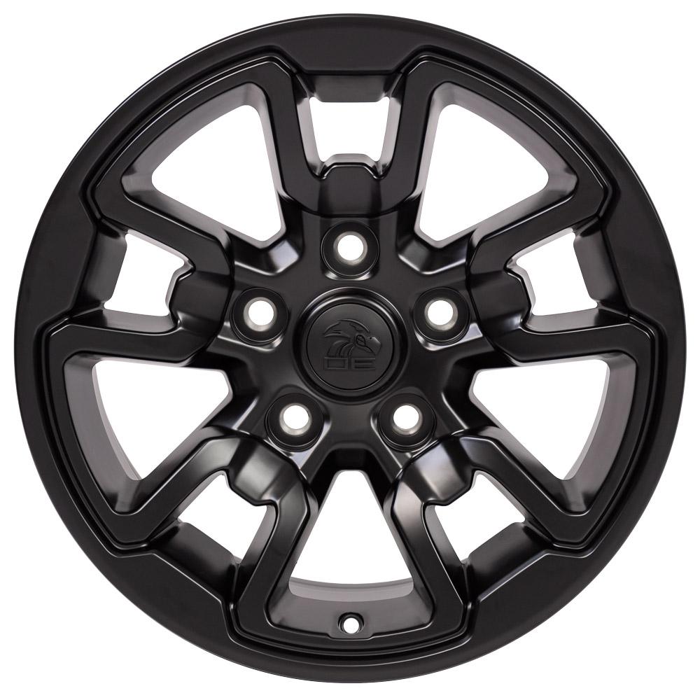 17x8 OE Wheels DG55 Satin Black Wheel 5x5.5 (18mm)