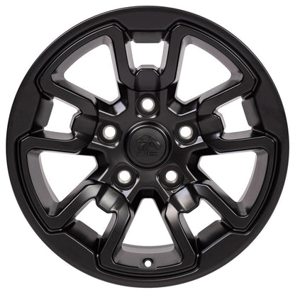 17x8 OE Wheels DG55 Satin Black Wheel 5x5.5 (18mm)