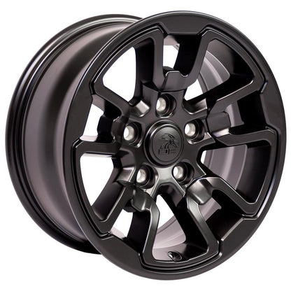 17x8 OE Wheels DG55 Satin Black Wheel 5x5.5 (18mm)