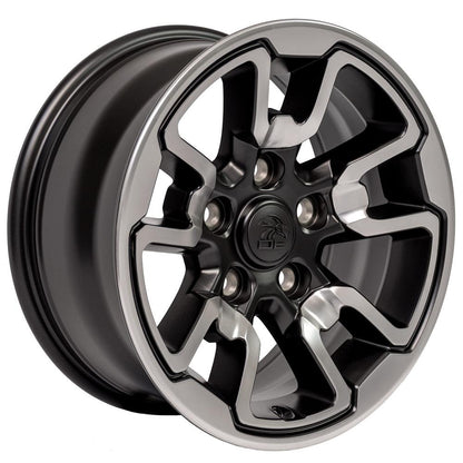 17x8 OE Wheels DG55 Polished with Painted Inlay Wheel 5x5.5 (18mm)