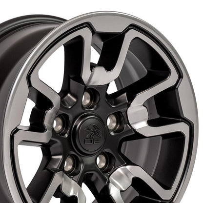17x8 OE Wheels DG55 Polished with Painted Inlay Wheel 5x5.5 (18mm)