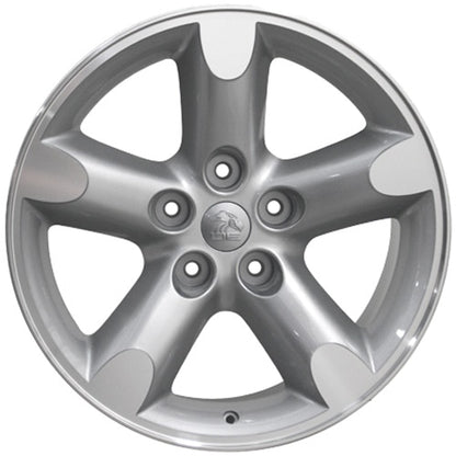 20x9 OE Wheels DG56 Silver Machined Wheel 5x5.5 (19mm)