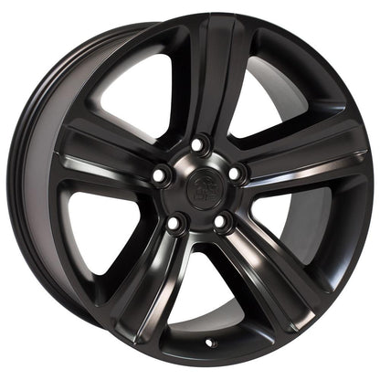 20x9 OE Wheels DG65 Satin Black Wheel 5x5.5 (19mm)
