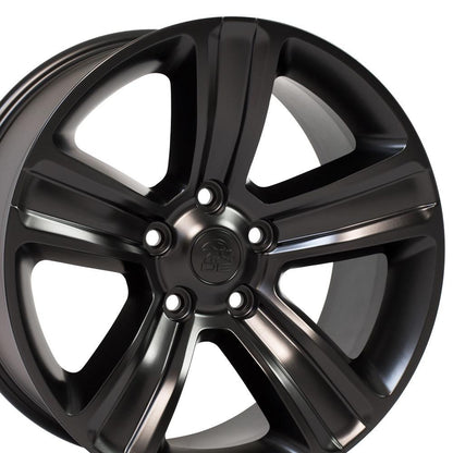 20x9 OE Wheels DG65 Satin Black Wheel 5x5.5 (19mm)