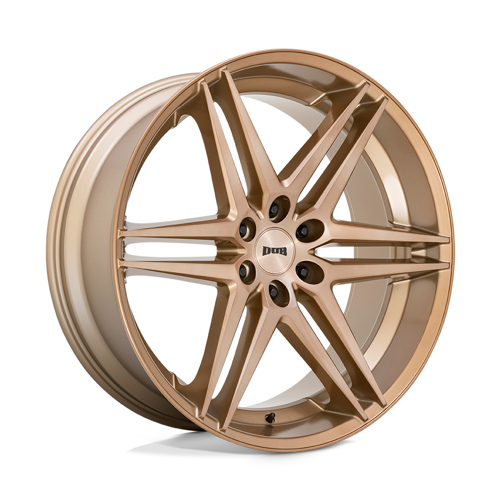 26x10 Dub S266 Dirty Dog Platinum Bronze Wheel 6x135 (30mm)