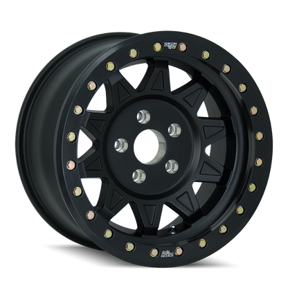 14x7 Dirty Life Roadkill Race Matte Black UTV Wheel 4x156 (13mm)