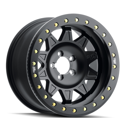 17x9 Dirty Life 9302 Roadkill Matte Black Wheel Blank (-14mm)