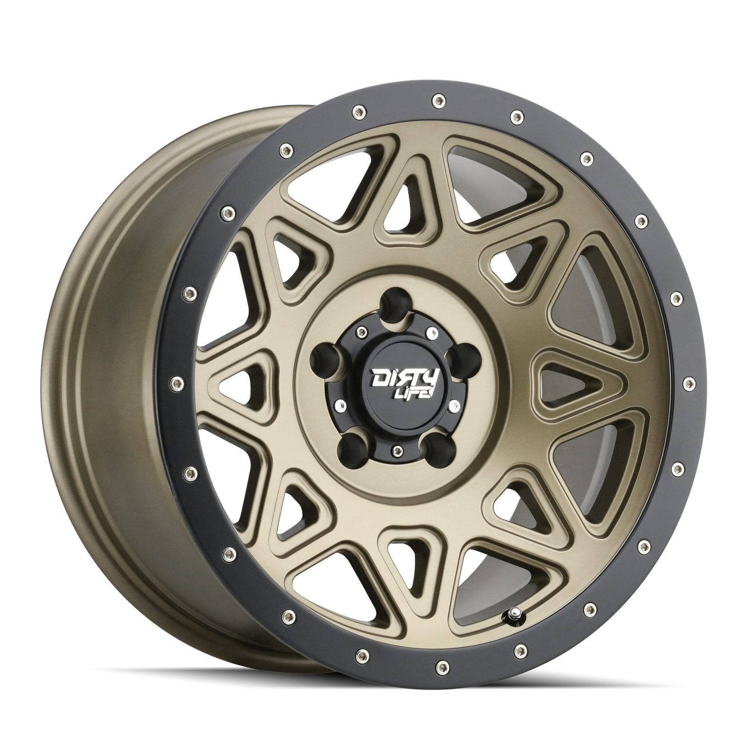 20x9 Dirty Life Theory Matte Gold Wheel 5x5 (0mm)