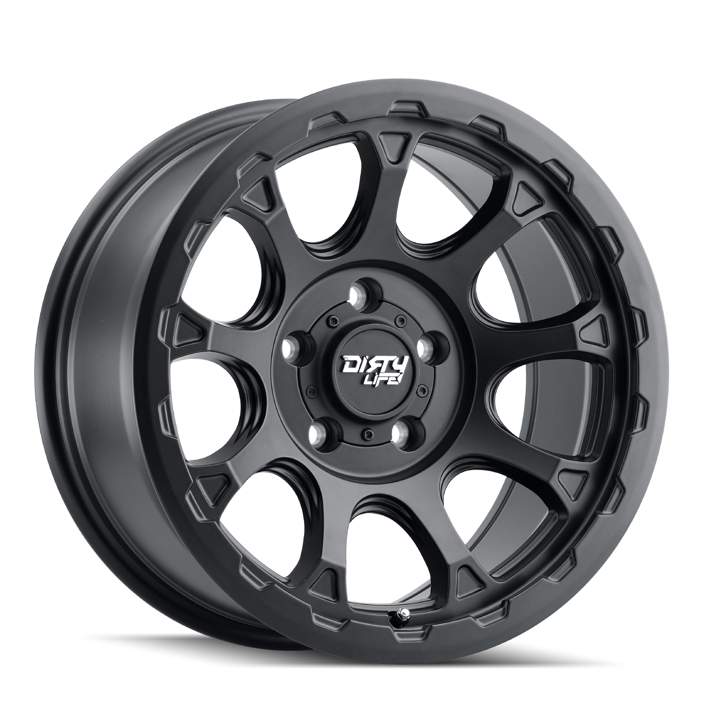 17x8.5 Dirty Life DRIFTER Matte Black Wheel 6x5.5 (-6mm)