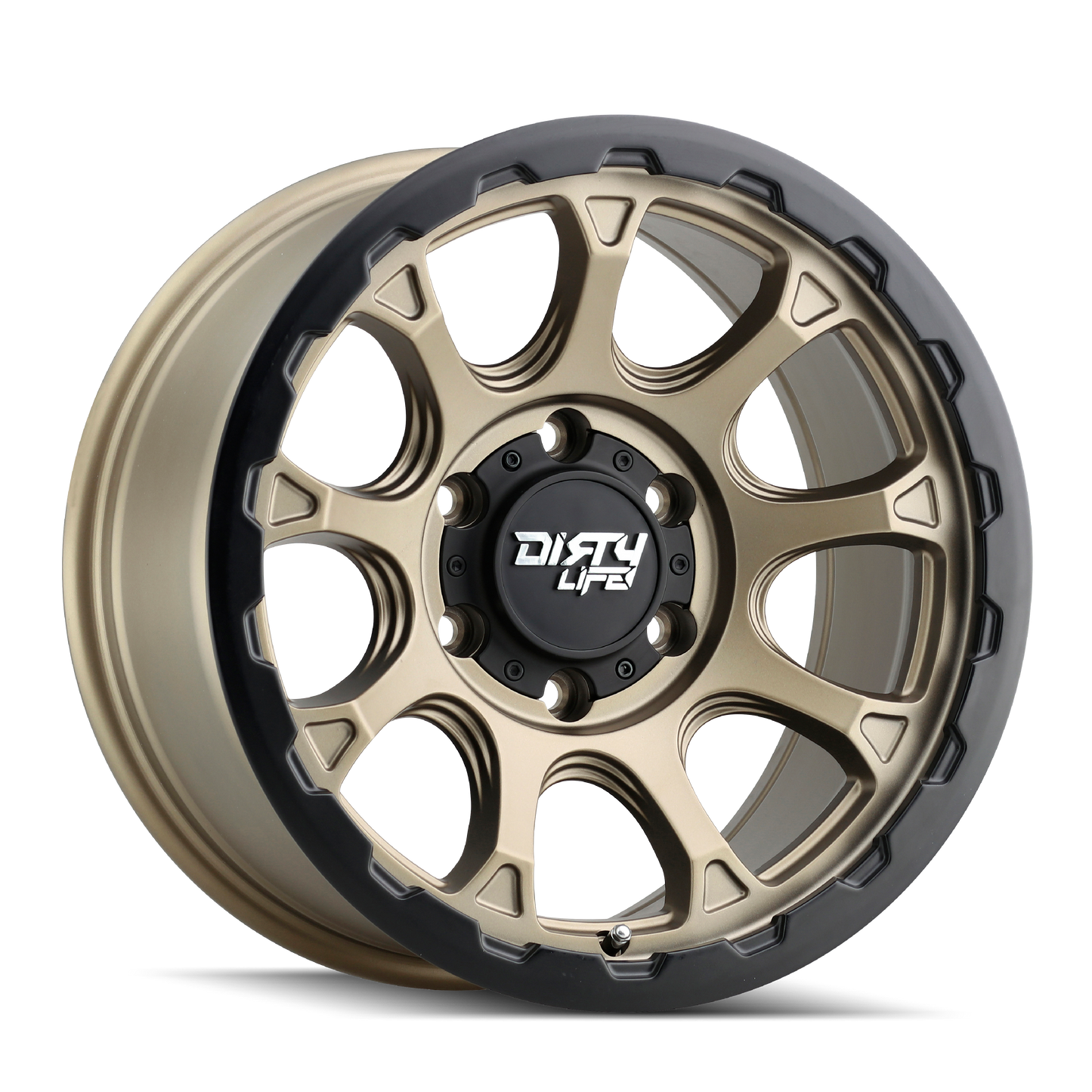 17x8.5 Dirty Life DRIFTER Matte Gold Wheel 5x5 (-6mm)
