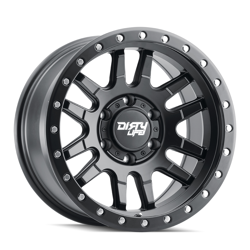 17x9 Dirty Life Canyon Pro Matte Black Wheel 5x150 (0mm)