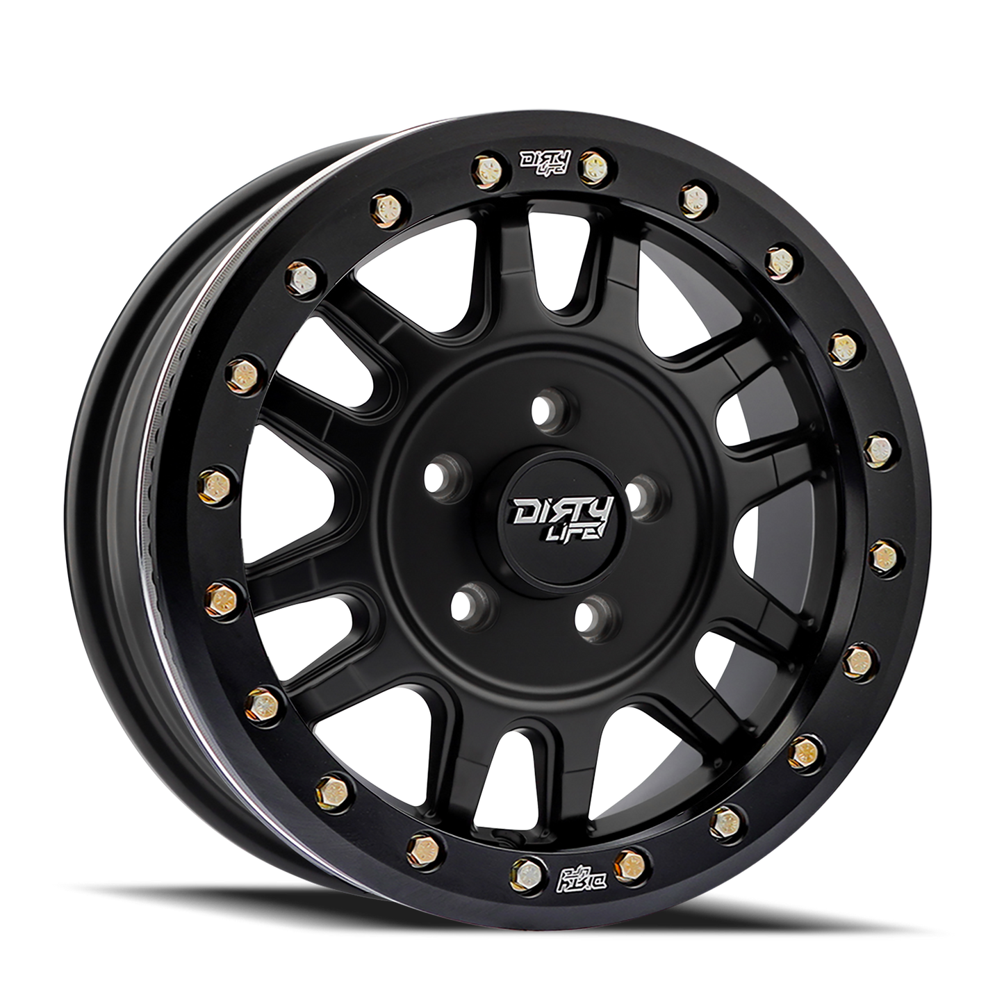 17x8.5 Dirty Life 9309 Canyon Pro Satin Black Wheel 6x5.5 (25mm)