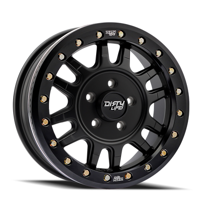 17x8.5 Dirty Life 9309 Canyon Pro Satin Black Wheel 6x5.5 (25mm)