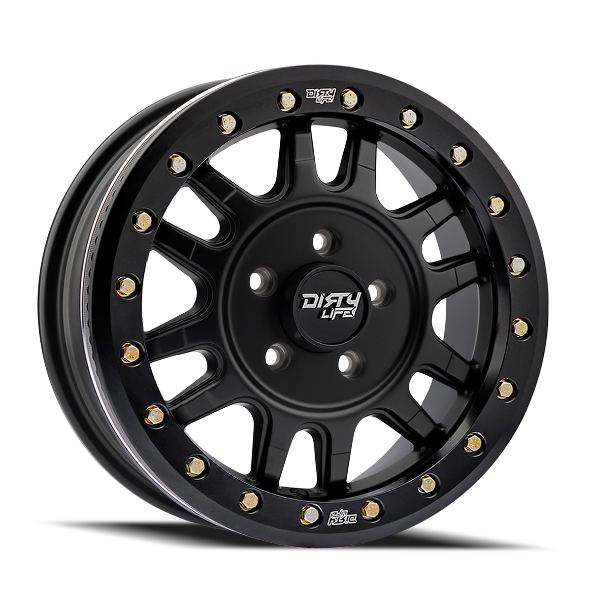 17x8.5 Dirty Life 9309 Canyon Pro Satin Black Wheel 6x5.5 (25mm)