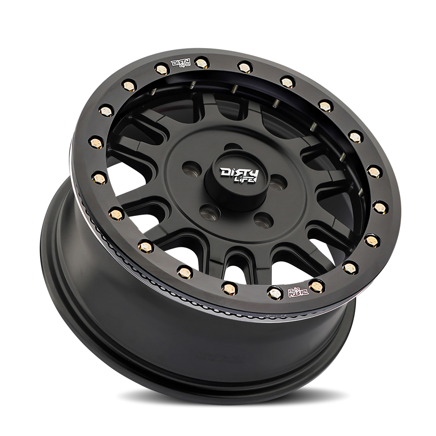 17x8.5 Dirty Life 9309 Canyon Pro Satin Black Wheel 6x5.5 (25mm)