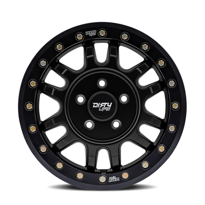 18x9 Dirty Life 9309 Canyon Pro Satin Black Wheel 6x5.5 (20mm)
