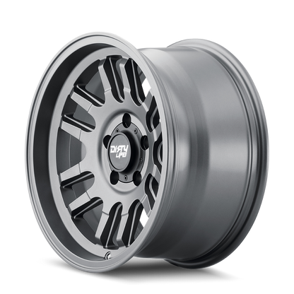 17x8.5 Dirty Life 9310 Canyon Satin Graphite Wheel 6x5.5 (25mm)