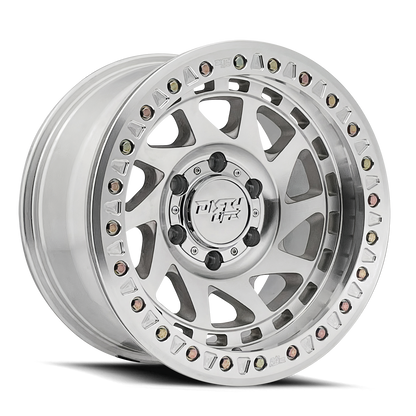 17x9 Dirty Life 9313 Enigma Race Machined BEADLOCK Wheel 8x170 (-12mm)