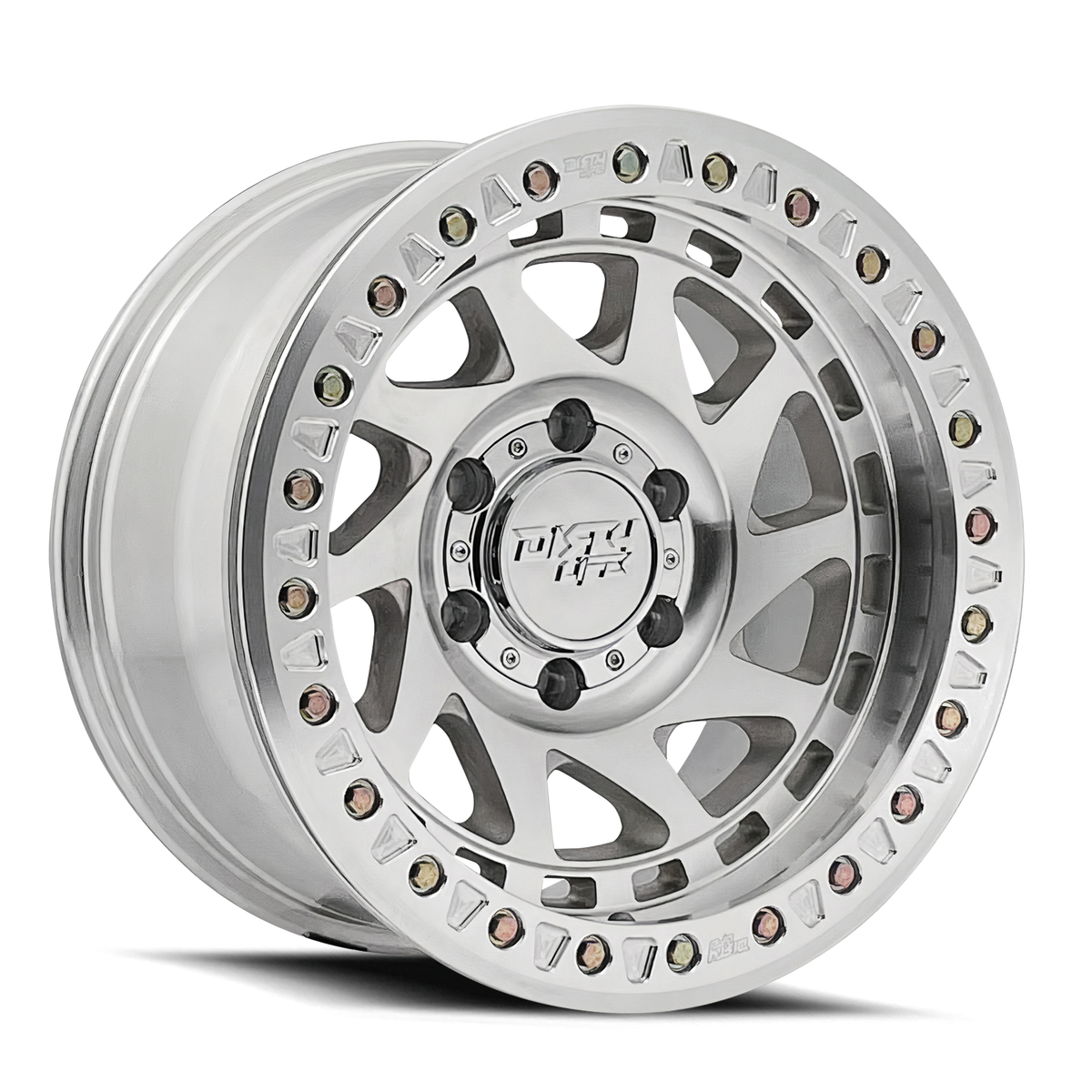 17x9 Dirty Life 9313 Enigma Race Machined BEADLOCK Wheel 5x5 (-38mm)
