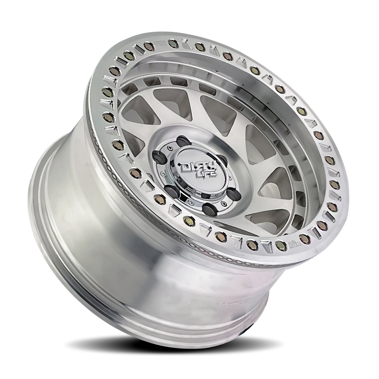 17x9 Dirty Life 9313 Enigma Race Machined BEADLOCK Wheel 6x5.5 (-38mm)