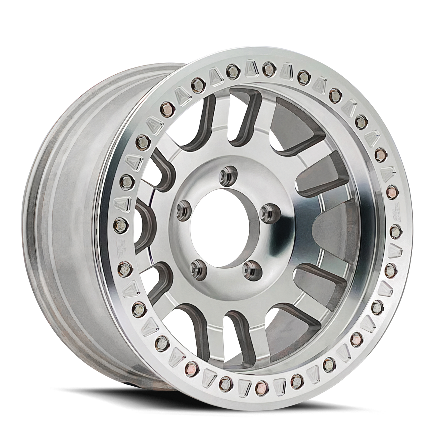 17x9 Dirty Life 9314 Canyon Race BEADLOCK Machined Wheel 5x5 (-38mm)