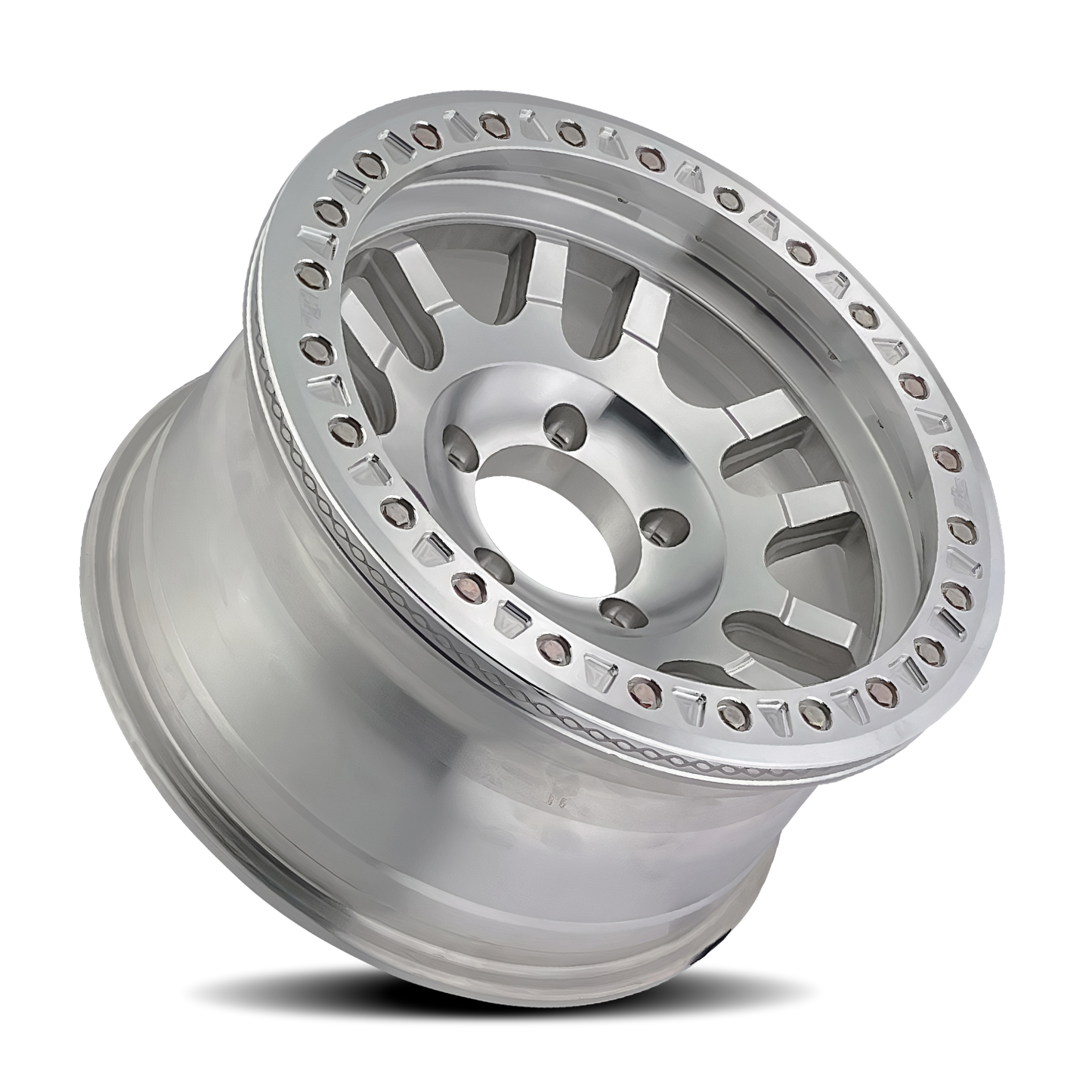 17x9 Dirty Life 9314 Canyon Race BEADLOCK Machined Wheel 8x6.5 (-12mm)