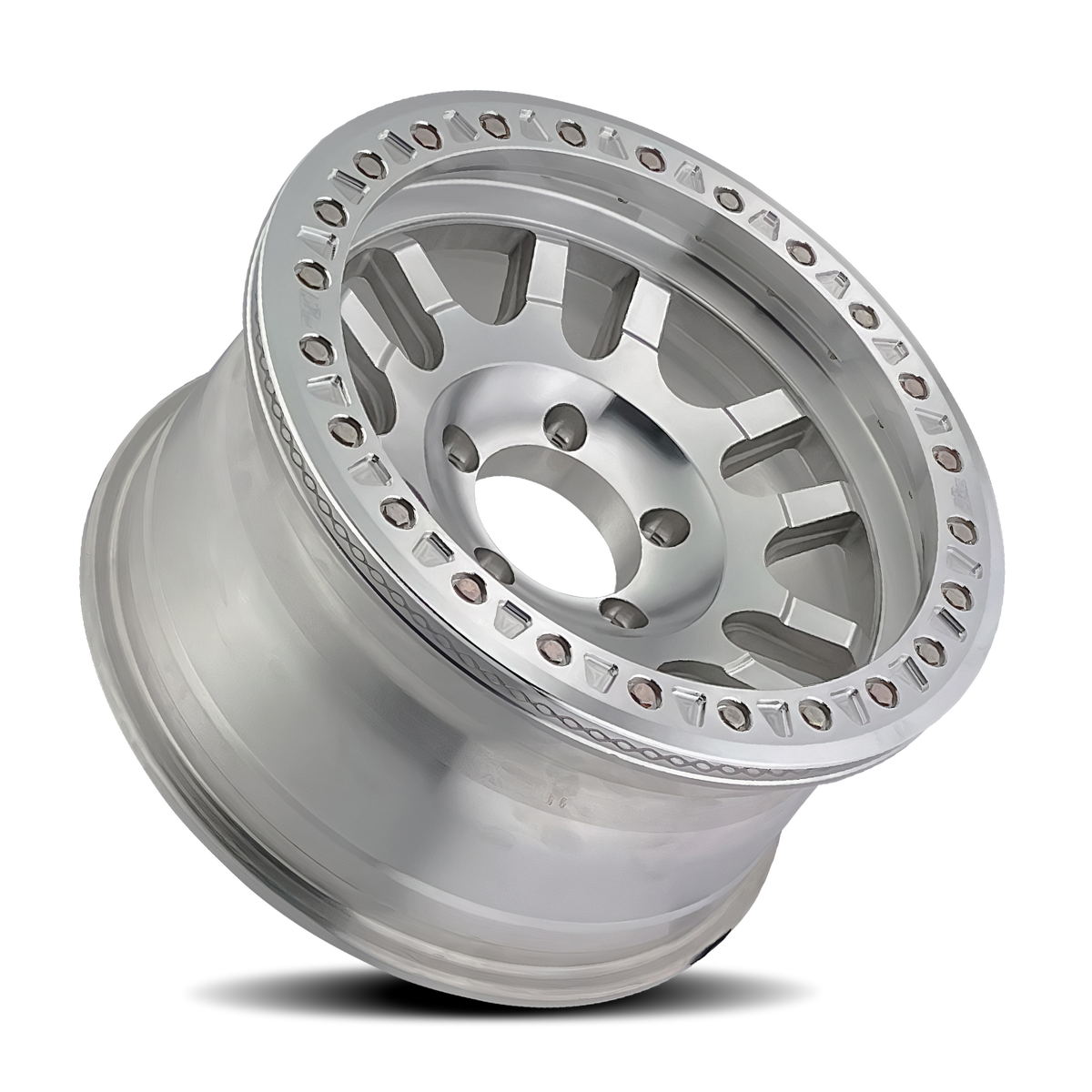 17x9 Dirty Life 9314 Canyon Race BEADLOCK Machined Wheel 6x5.5 (-12mm)