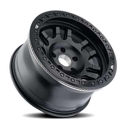 17x9 Dirty Life 9314 Canyon Race BEADLOCK Matte Black Wheel Blank (-12mm)