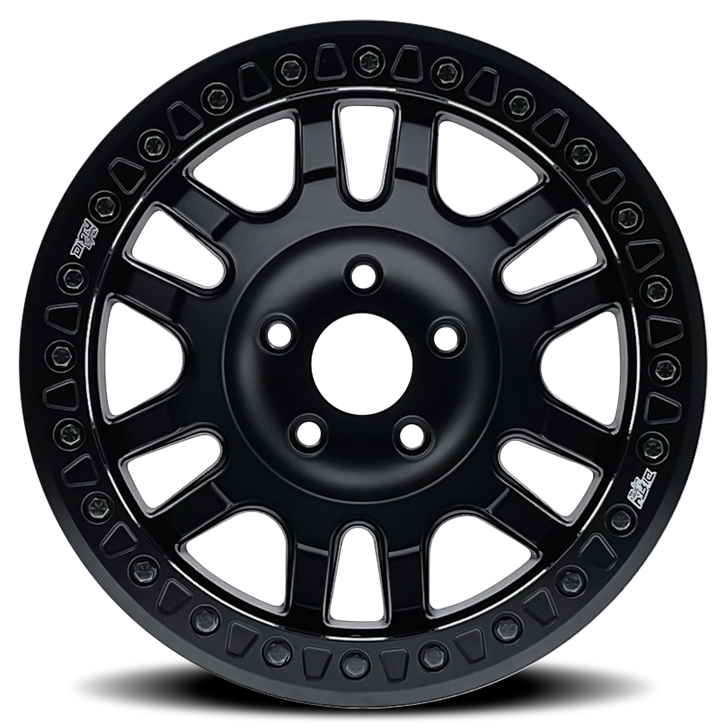 17x9 Dirty Life 9314 Canyon Race BEADLOCK Matte Black Wheel Blank (-12mm)
