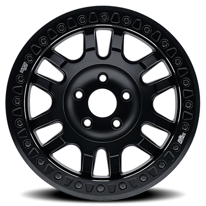 17x9 Dirty Life 9314 Canyon Race BEADLOCK Matte Black Wheel Blank (-12mm)