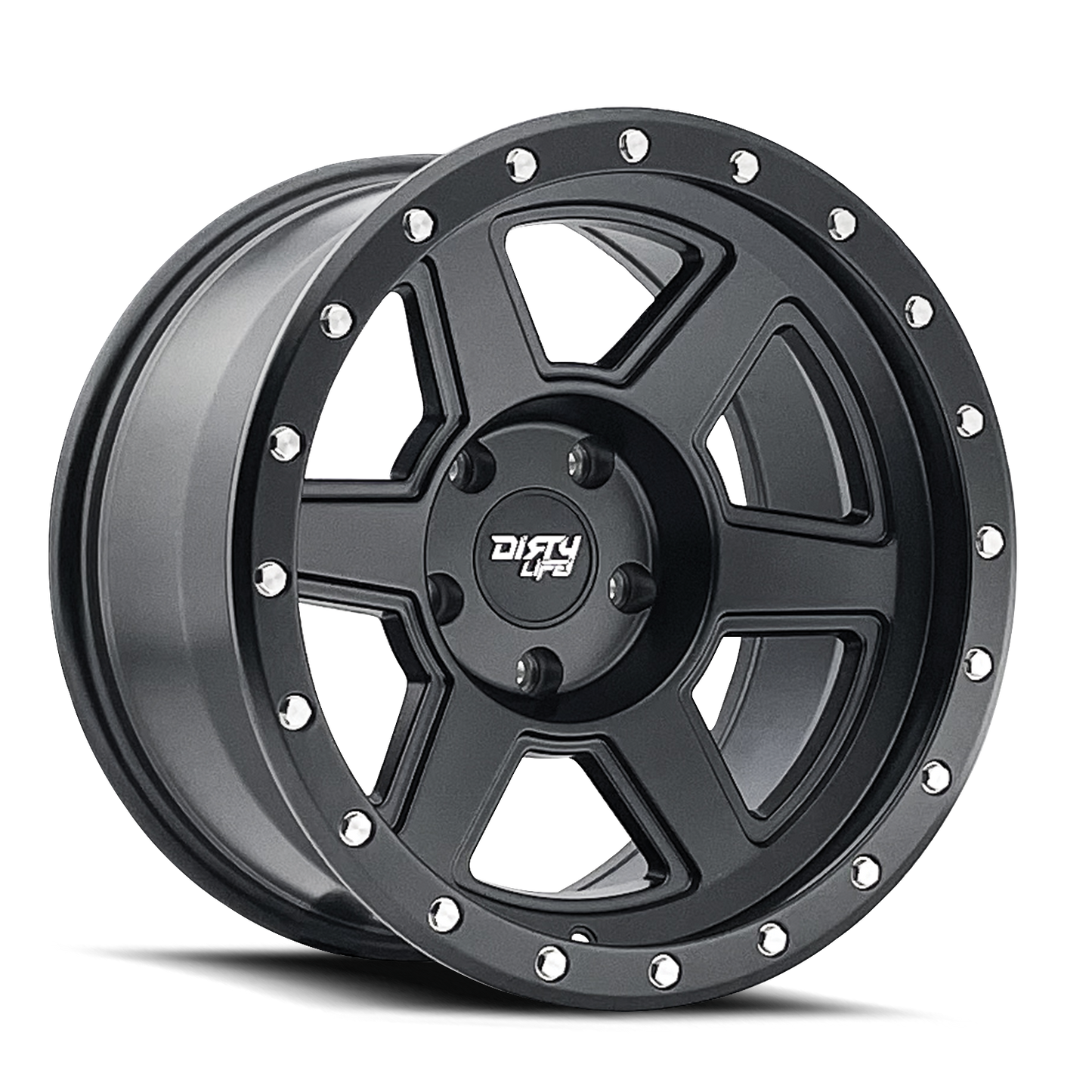 20x10 Dirty Life 9315 Compound Matte Black Wheel 5x5 (-25mm)