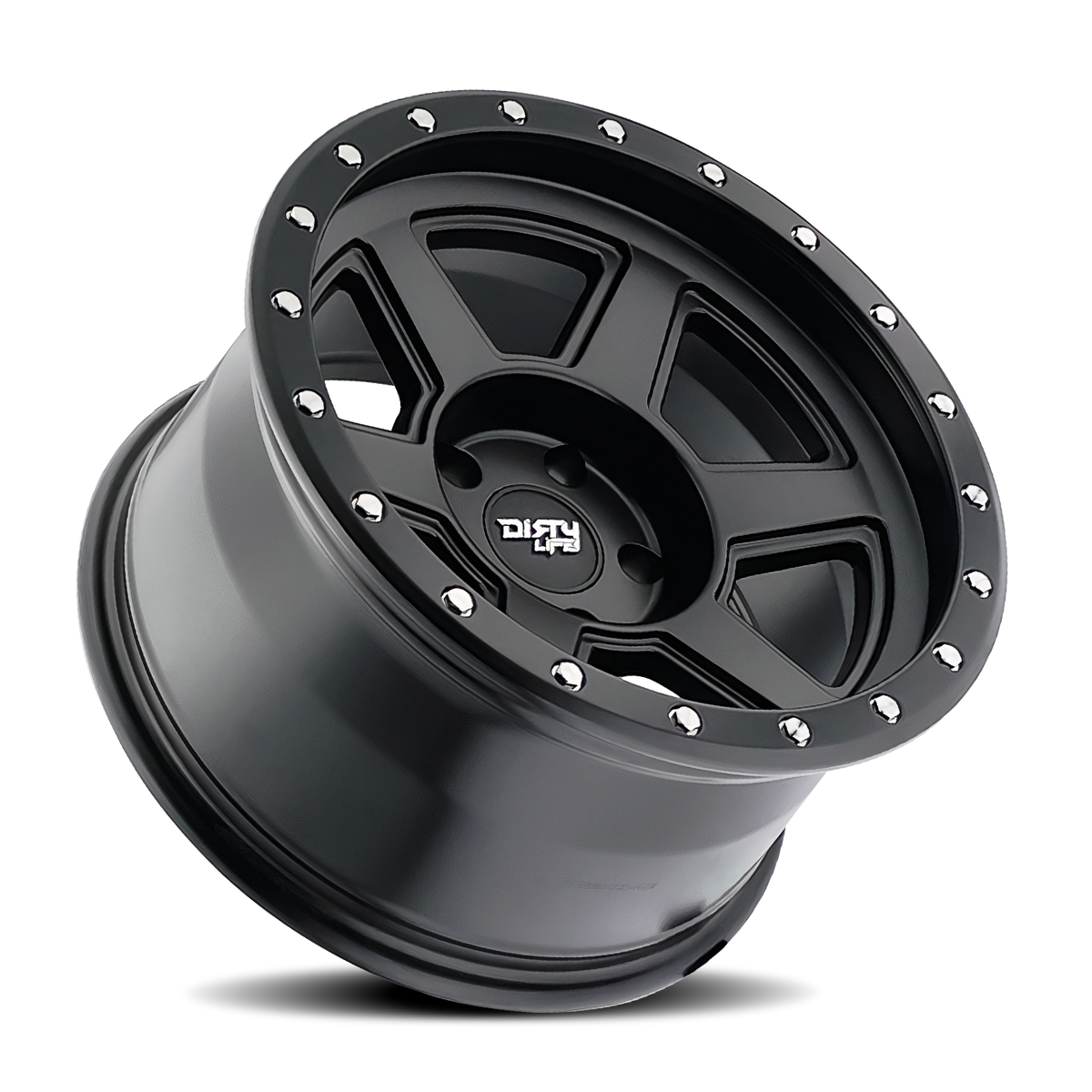 17x9 Dirty Life 9315 Compound Matte Black Wheel 6x135 (-12mm)