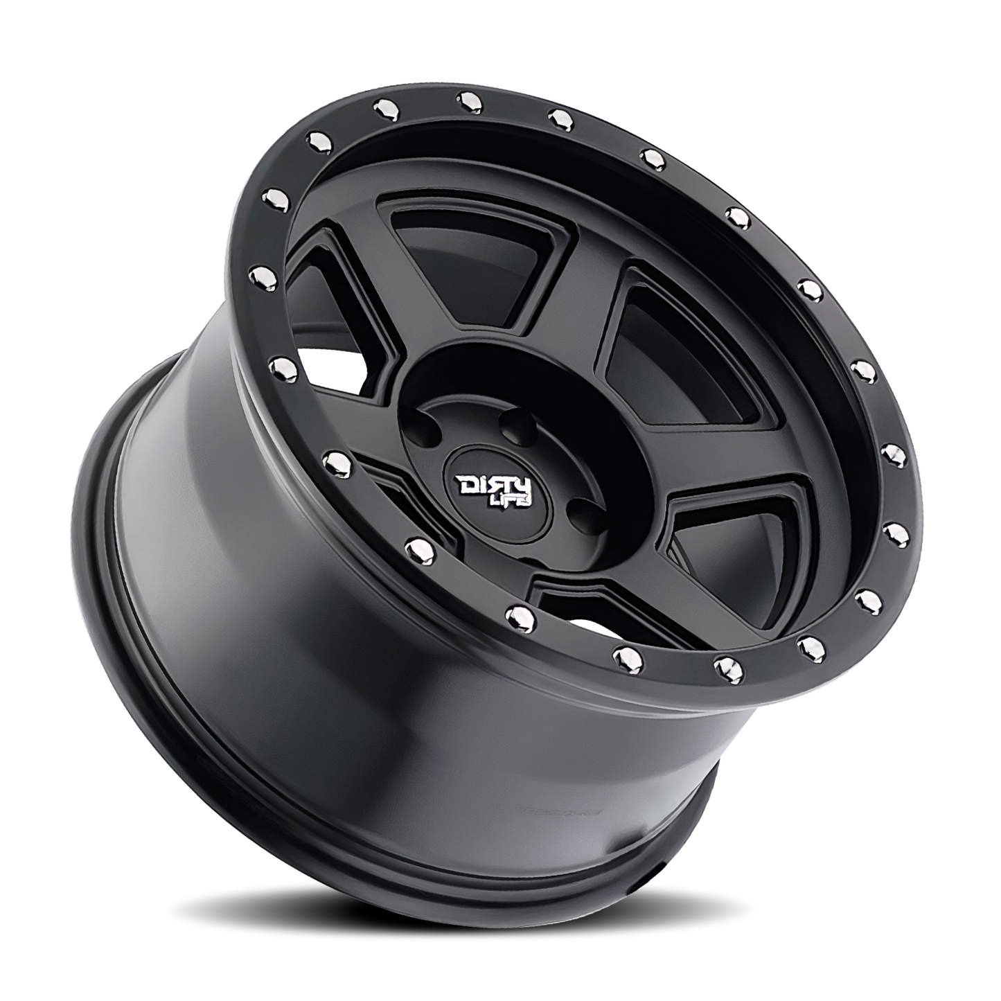 20x10 Dirty Life 9315 Compound Matte Black Wheel 5x5 (-25mm)