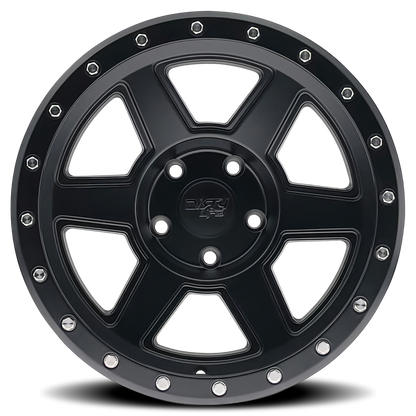 20x10 Dirty Life 9315 Compound Matte Black Wheel 5x5 (-25mm)