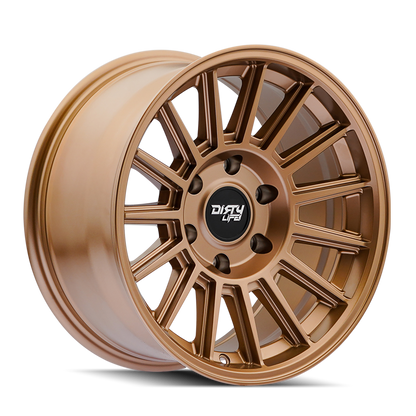 17x8.5 Dirty Life 9316 Journey Matte Bronze Wheel 5x5 (0mm)