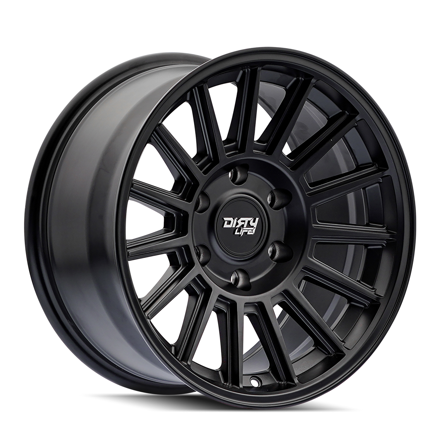 17x8.5 Dirty Life 9316 Journey Matte Black Wheel 6x5.5 (0mm)