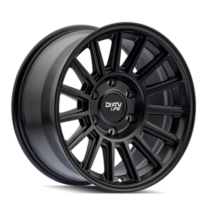 17x8.5 Dirty Life 9316 Journey Matte Black Wheel 6x135 (0mm)