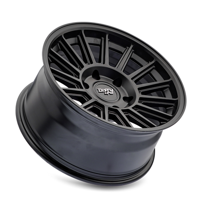 17x8.5 Dirty Life 9316 Journey Matte Black Wheel 6x5.5 (0mm)