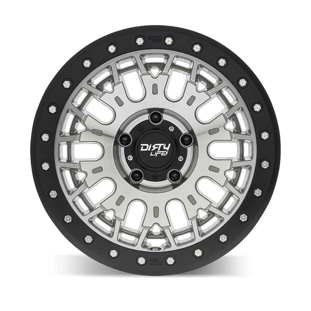 17x9 Dirty Life 9317 DT-3 Machined Wheel 5x5 (-38mm)