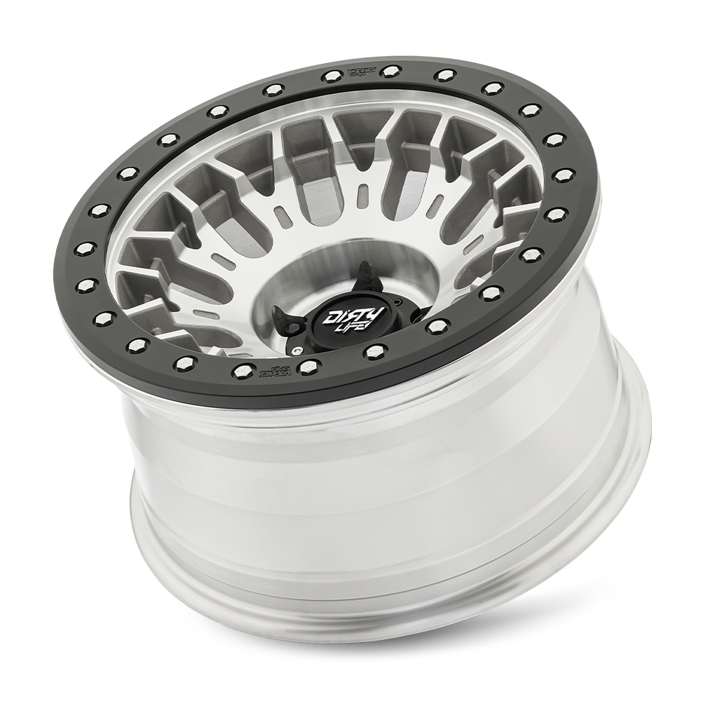 17x9 Dirty Life 9317 DT-3 Machined Wheel 5x5 (-12mm)