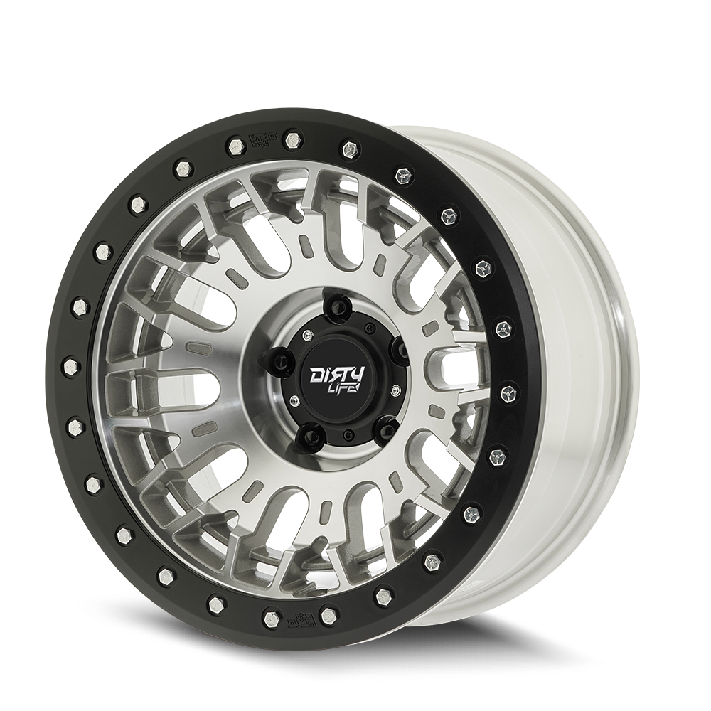 17x9 Dirty Life 9317 DT-3 Machined Wheel 5x5 (-12mm)