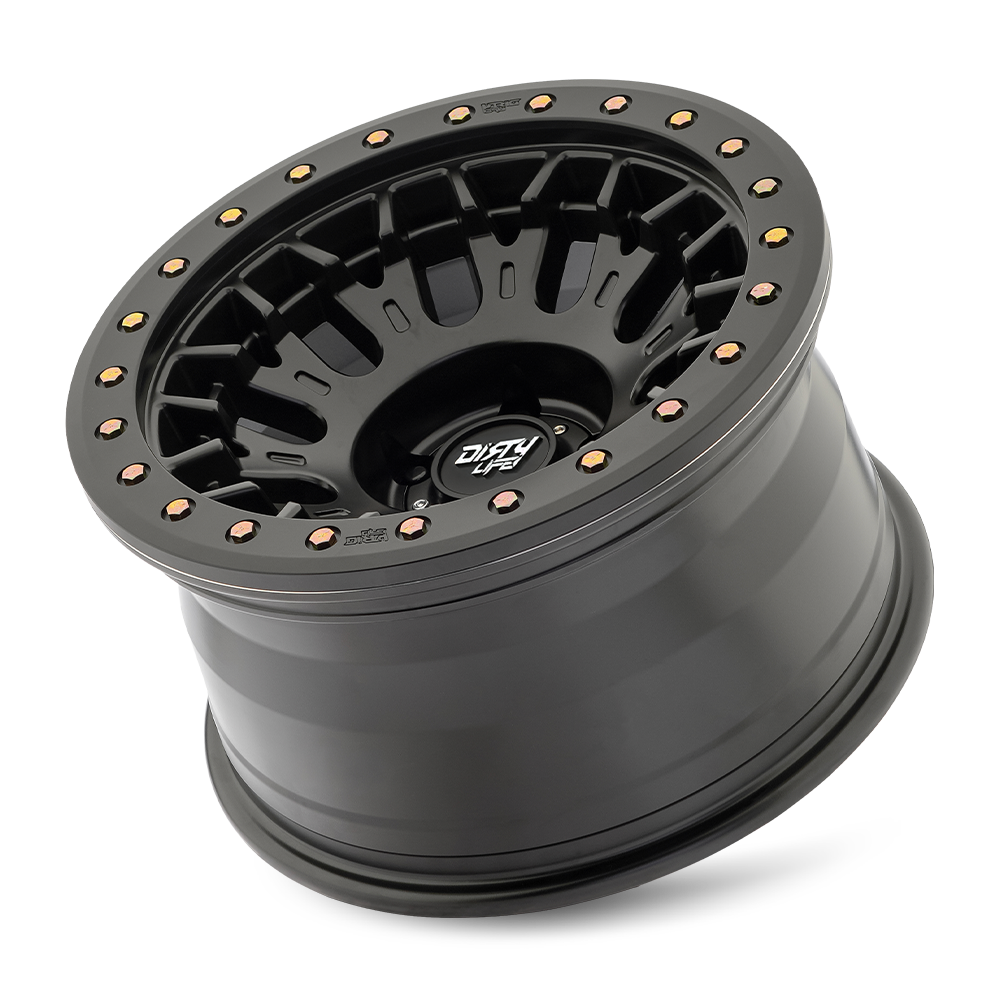 17x9 Dirty Life 9317 DT-3 Satin Black Wheel 5x5 (-38mm)