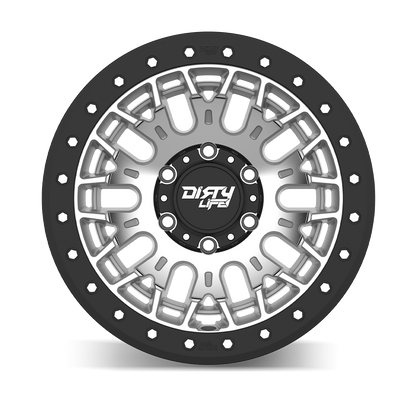 17x9 Dirty Life 9317 DT-3 Machined Wheel 6x5.5 (-12mm)