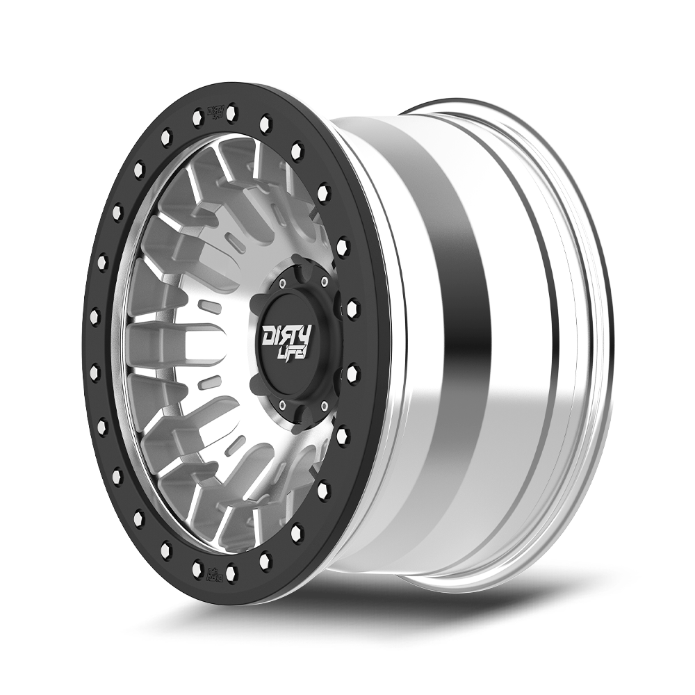 17x9 Dirty Life 9317 DT-3 Machined Wheel 6x5.5 (-12mm)