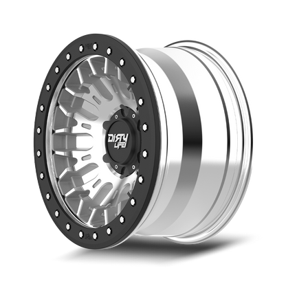 17x9 Dirty Life 9317 DT-3 Machined Wheel 6x5.5 (-12mm)