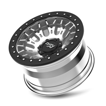 17x9 Dirty Life 9317 DT-3 Machined Wheel 6x5.5 (-12mm)