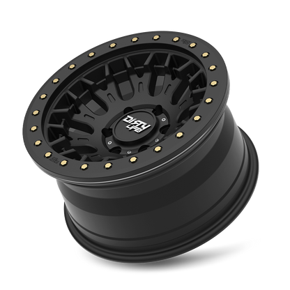 17x9 Dirty Life 9317 DT-3 Satin Black Wheel 6x5.5 (-12mm)